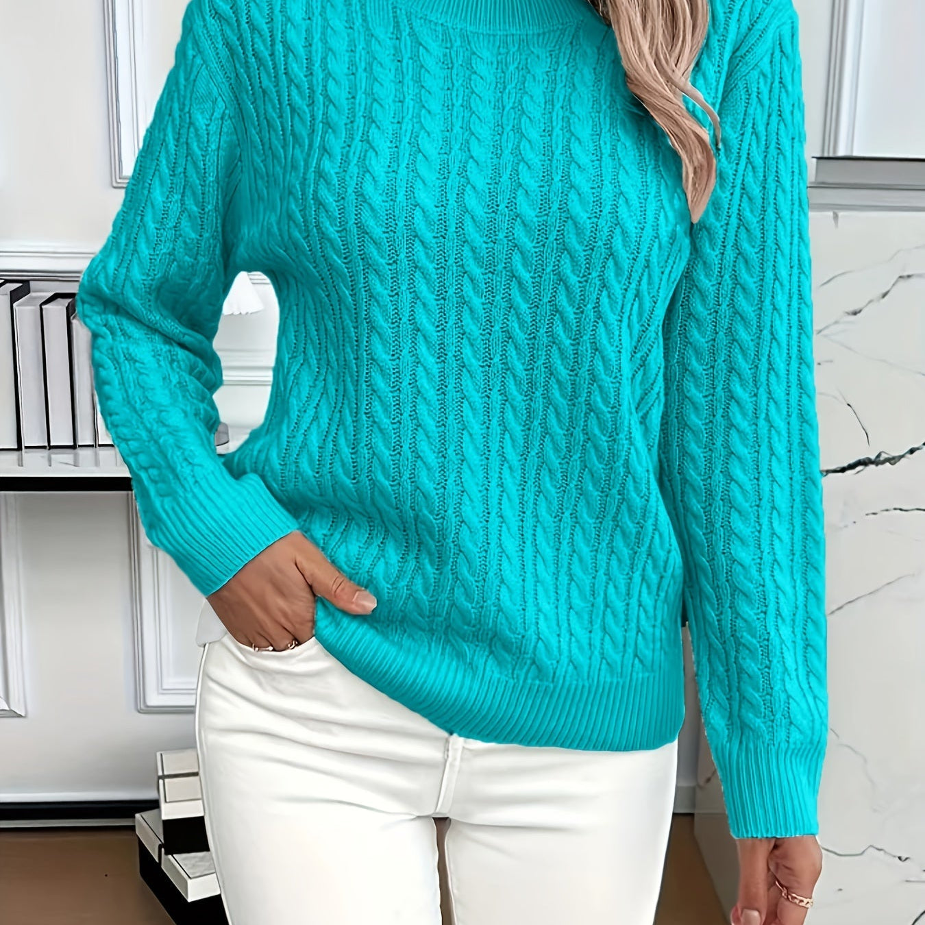 Bernila – Cable Knit Jumper