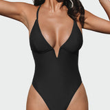 Alexandrina | Elegant V-Neckline Swimsuit for Women