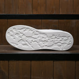 Liliana | Clean White Faux Leather Sneakers