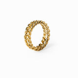 Curb Chain Ring Luxe Collection Exclusive For Layering Looks