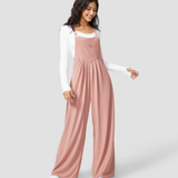 Women's casual multi-pocket jumpsuit