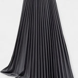 Charlotte | Luxurious Glamorous Pleated Satin Skirt