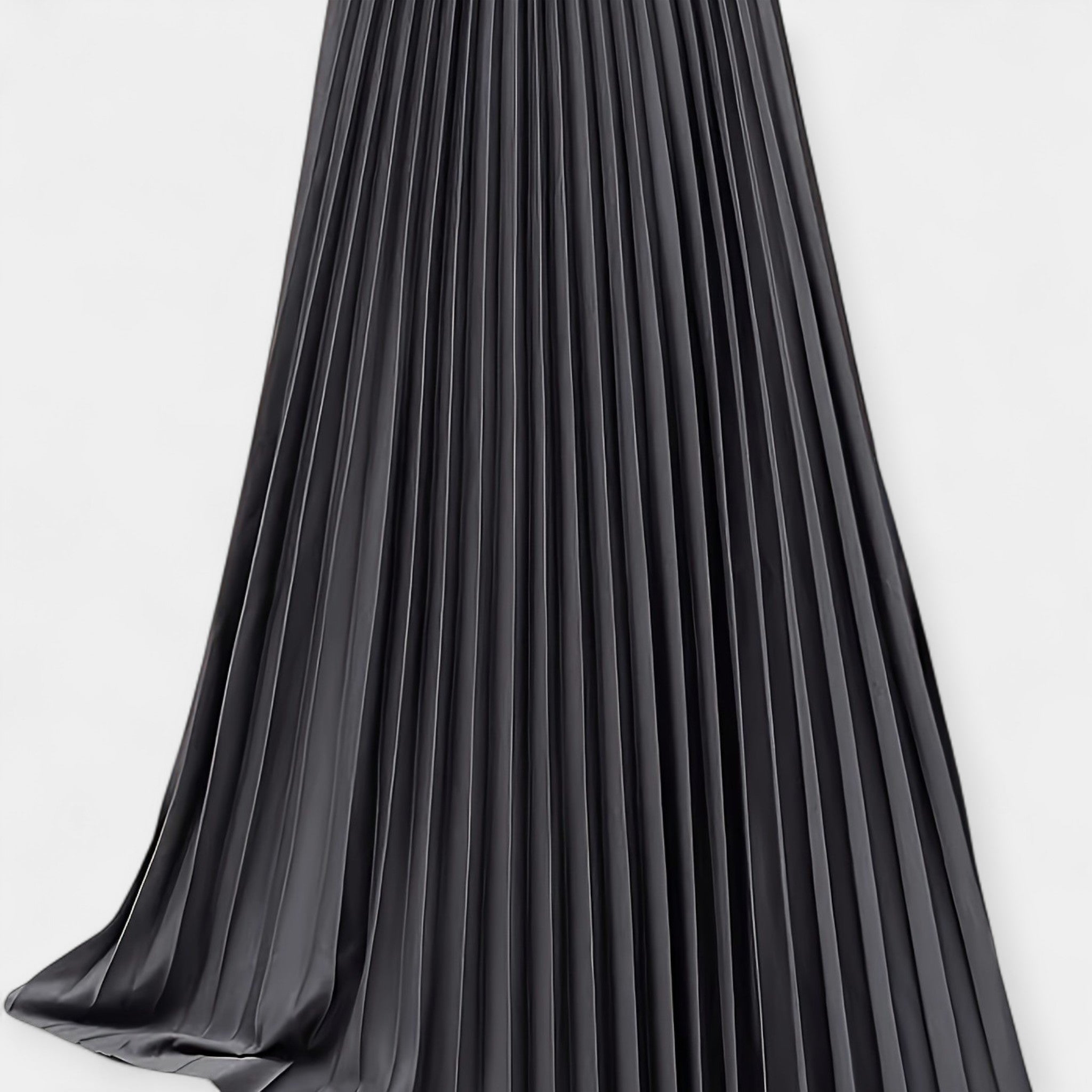 Charlotte | Luxurious Glamorous Pleated Satin Skirt
