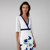 Poppy | Elegant Short-Sleeve Dress