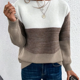 Calista - Elegant Long-Sleeve Sweater with Dropped Shoulders