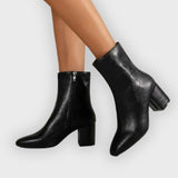 Evelyn | Ankle Boots – Side Zip Closure