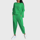 Charlotte | Exquisitely Sartorial Pleated Foldover Set