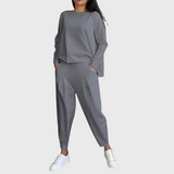 Charlotte | Exquisitely Sartorial Pleated Foldover Set