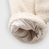 Lucy | Cropped Fleece Toggle Patch Pocket Jacket