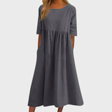 Mary | Flattering Cotton Dress