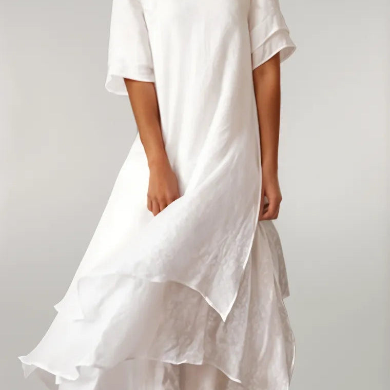 Emily | Multi-Layered Midi Dress