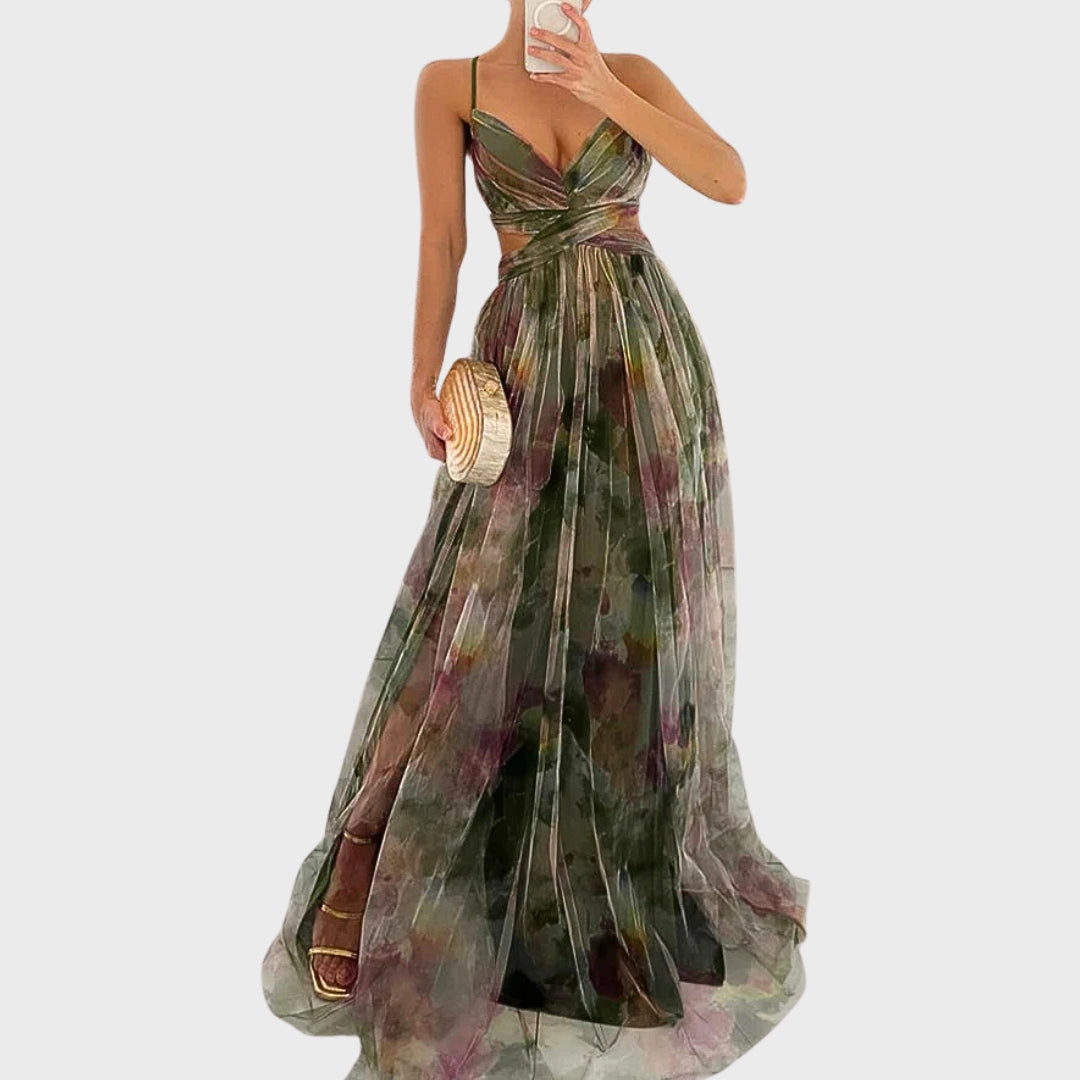 Madeline | Effortless Floral Maxi Dress