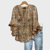 Morgan | Luxurious Harmony Exquisite Velvet Blouse