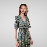 Poppy | Elegant Short-Sleeve Dress