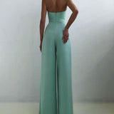 Women's High-Waist Spaghetti Strap Jumpsuit