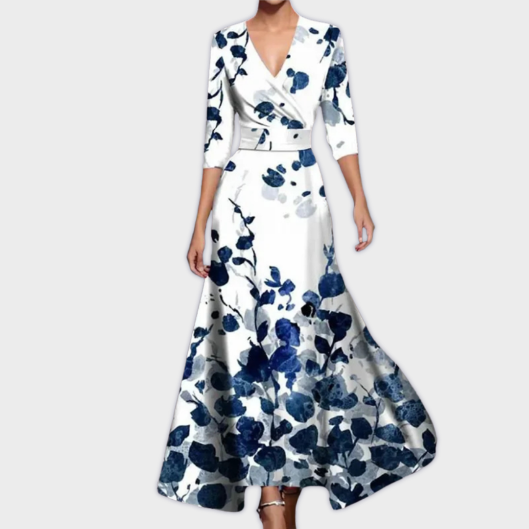 Alexandrina | Magnificent Handmade Velvet Maxi Dress