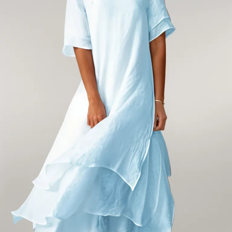 Emily | Multi-Layered Midi Dress