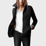 Verity | Casual Quilted Jacket with Turned-Down Collar