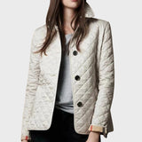 Verity | Casual Quilted Jacket with Turned-Down Collar