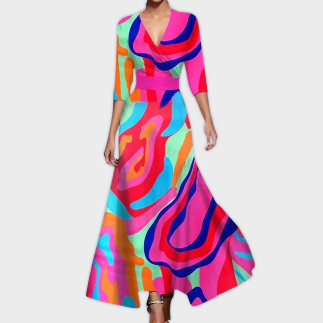 Alexandrina | Magnificent Handmade Velvet Maxi Dress