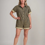 Matilda | Leopard print shirt dress