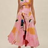 Dahliana™ Waist Slim Pleated Dress
