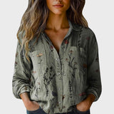 Georgeena | Vintage Cotton Long Sleeve Shirt