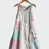Charlotte | Pastel Elegant Patterned Dress Silhouette