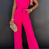 Women's jumpsuit with flared sleeve