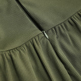 Women's Jumpsuit - Sleeveless V-Neck - Spaghetti Straps - Wide-Leg Full Length