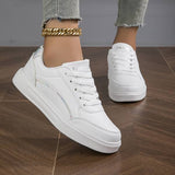 Paige |  Orthopedic PU Leather Sneakers
