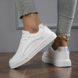 Paige |  Orthopedic PU Leather Sneakers