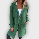 Mabel | Casual Long Coat with Lapels
