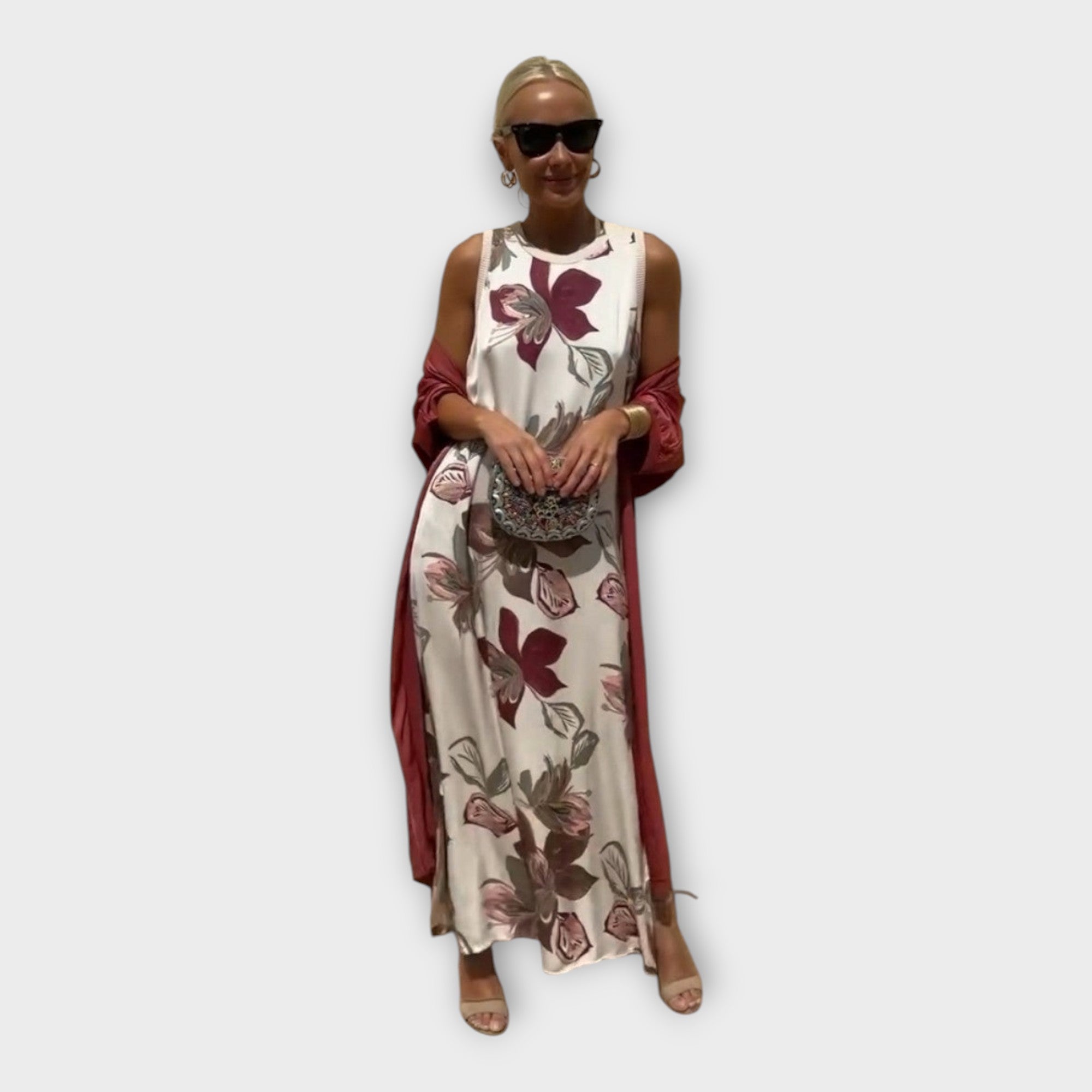 Alexandra | Maxi Dress Featuring Magnificent Florals