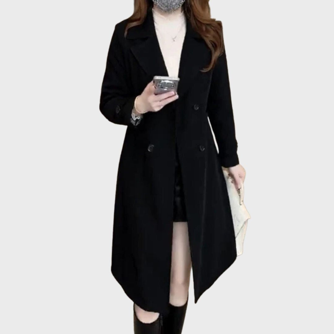 Beatrix | Double-Breasted Trench Coat for Women