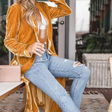 Long duster cardigan for women