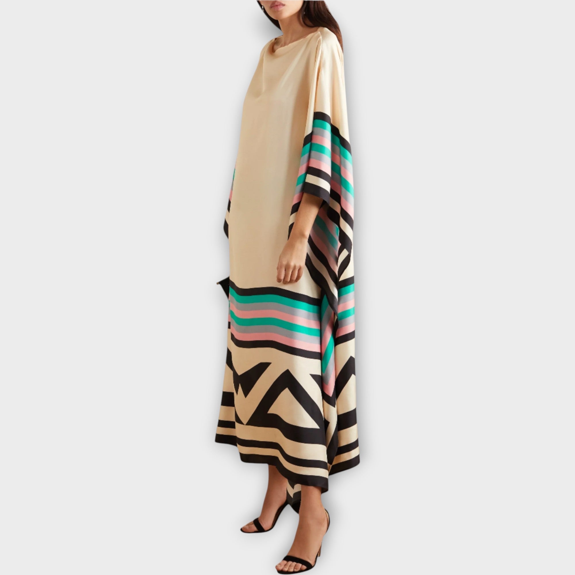 Ainsworth | Intercontinental Kaftan With Linear Design