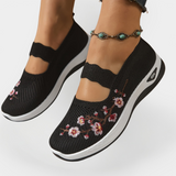 Rowan | Orthopaedic Footwear With Floral Embroidery