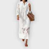 Rosalind | Elegant Lace White Dress