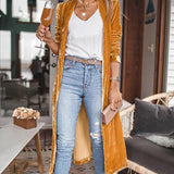 Long duster cardigan for women