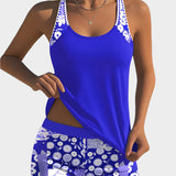 Isla | Floral Two-Piece Swimsuit With Extravagances