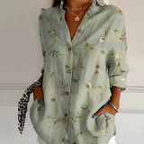 Yllona – Button-Up Relaxed Blouse