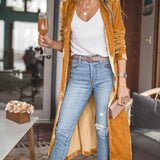 Long duster cardigan for women