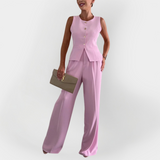Alexandrina | Immaculate Sleeveless Top and Trousers