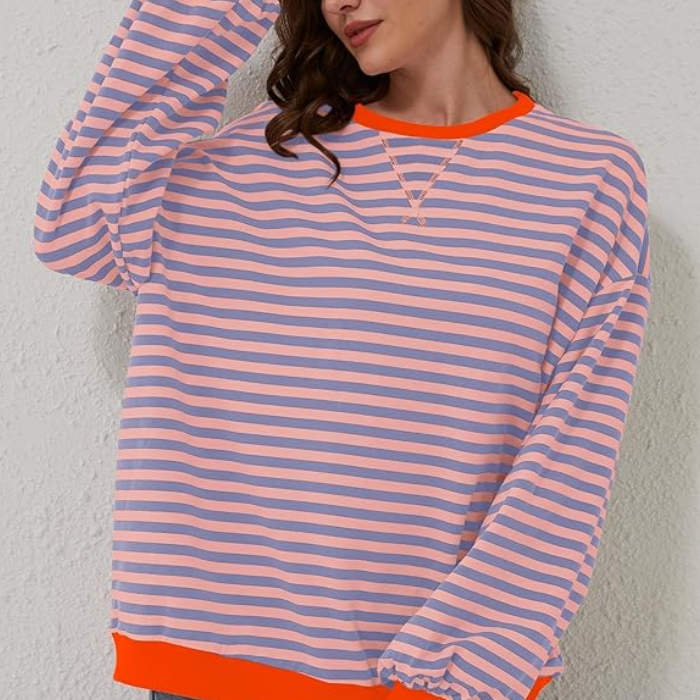 Noelle™ Striped Knit Jumper