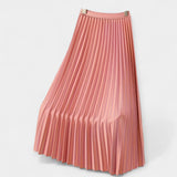 Charlotte | Luxurious Glamorous Pleated Satin Skirt