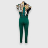 Aubrey | Two-Piece Leopard Print Statement Ensemble