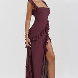 Lara | Stylish Maxi Dress with Side Split