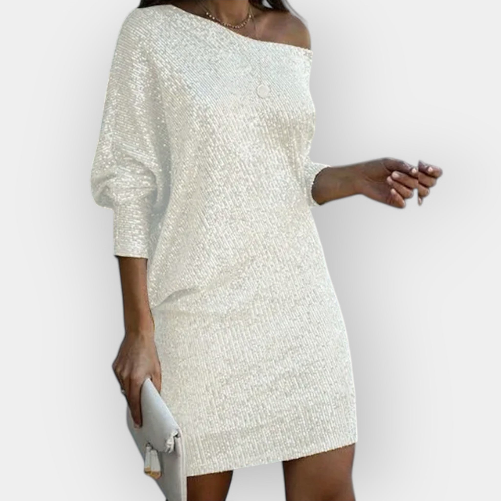 Alexandria | Glamorous Sequinned Evening Ball Gown