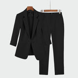 Alexandria | Women's Exquisite Black Two-Piece Suit